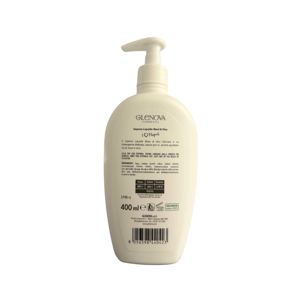 Glenova Sapone mani I love Napoli 400 ml