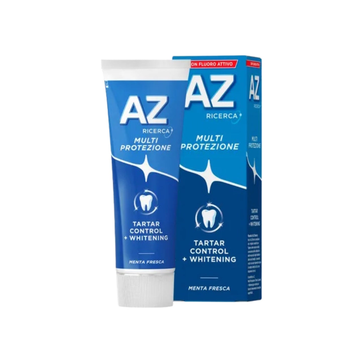 AZ dentifricio multiprotezione Tartar control 75 ml + 10 ml