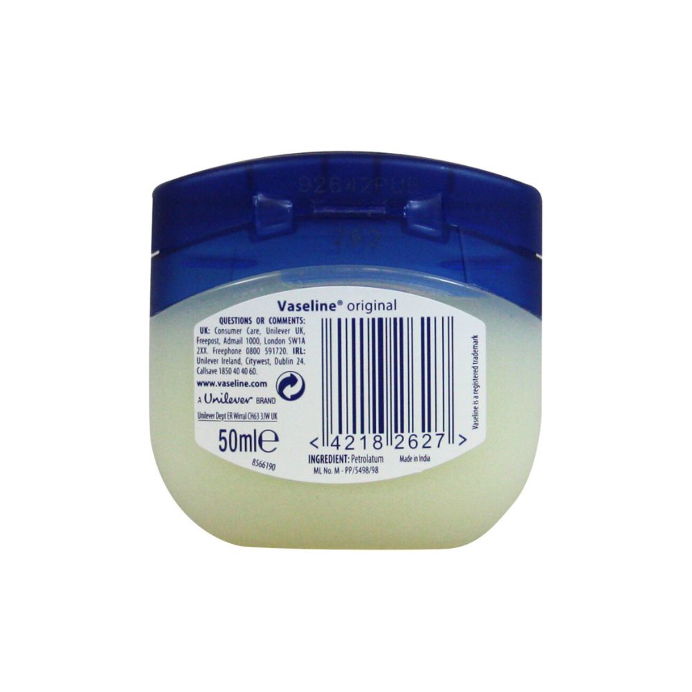 Vaselina Pura Originale Idratazione e Protezione per Pelle e Labbra 50 ml