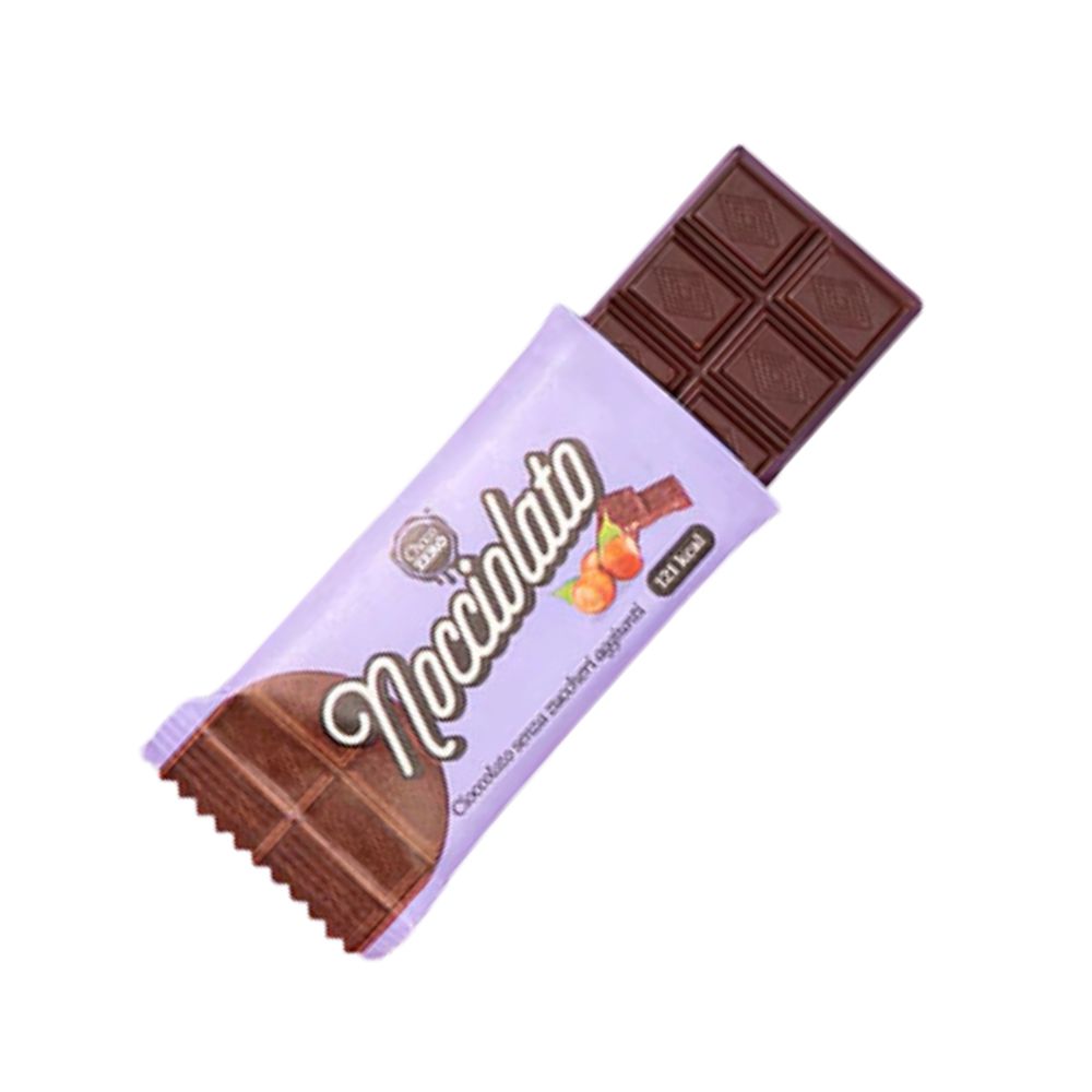 Choco Zero Tavolette cioccolato nocciolato fondente 25 g