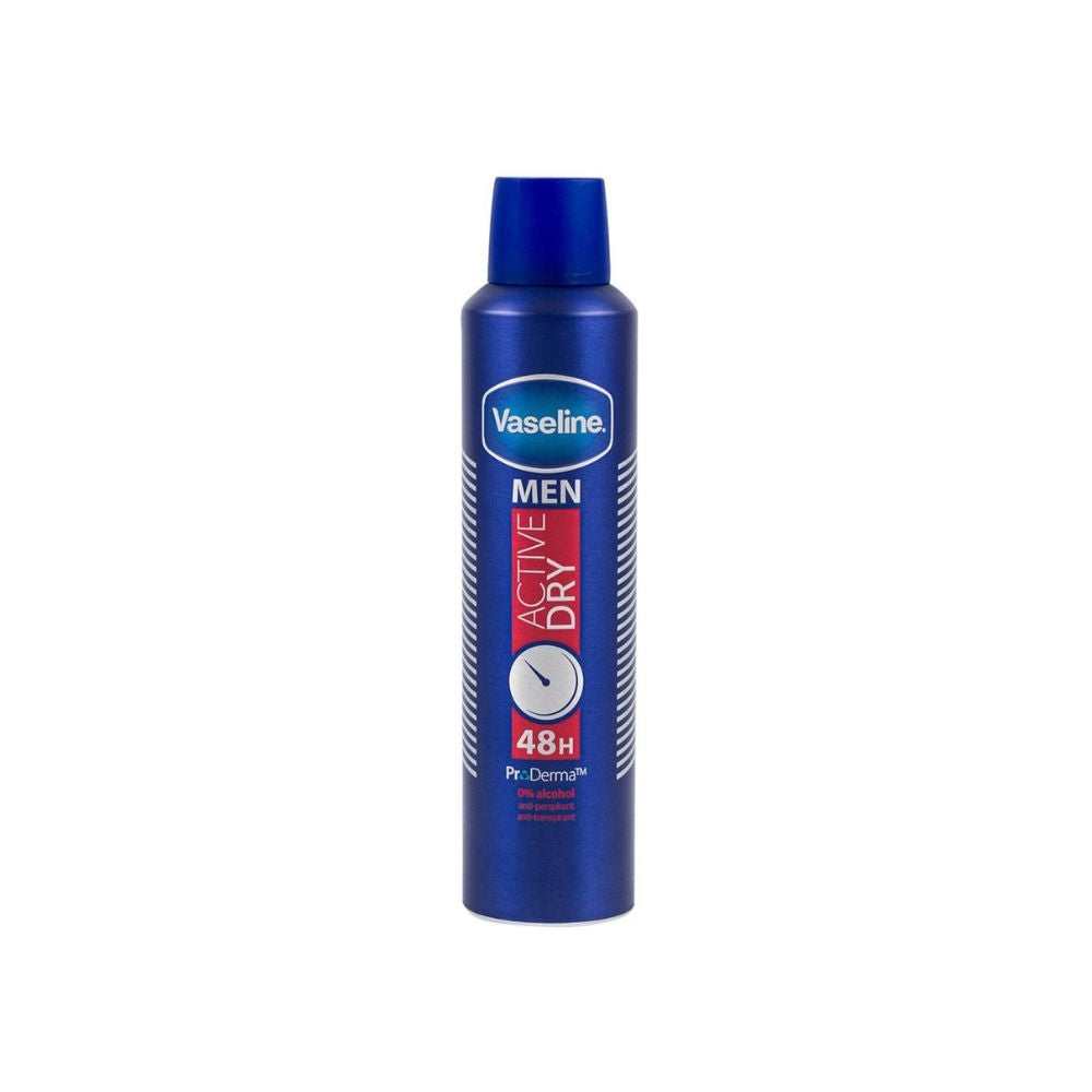 Vaseline Men Active Dry Deodorante Spray 250ml