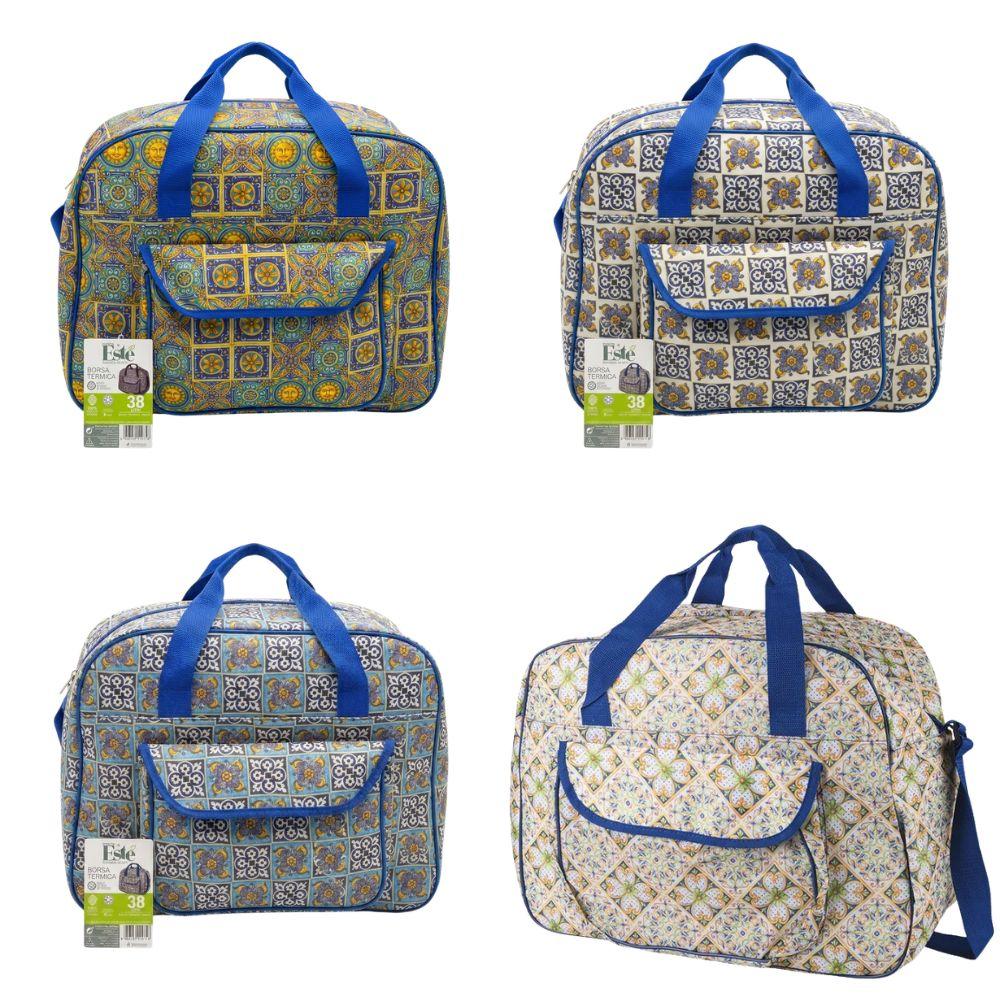 Borsa Frigo Maiolica 38 Litri Isolamento in Alluminio 8 mm