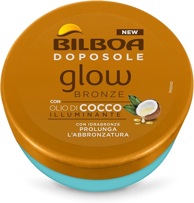 Bilboa Doposole Glow Bronze con Olio di Cocco 250 ml