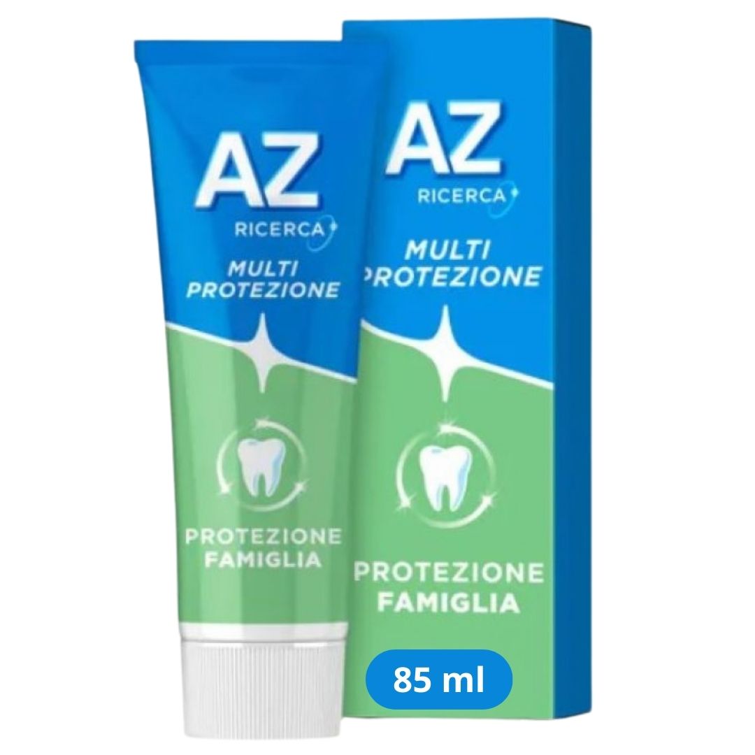 AZ Dentifricio Multi Protezione Carie Gel Menta Fresca 75 + 10 Ml
