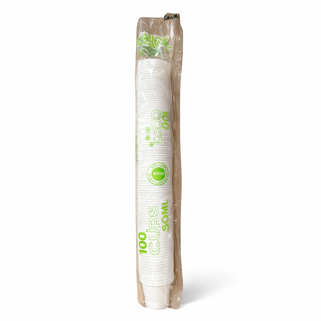 Prime Bicchieri di plastica da Caffe 80 ml da 100pz