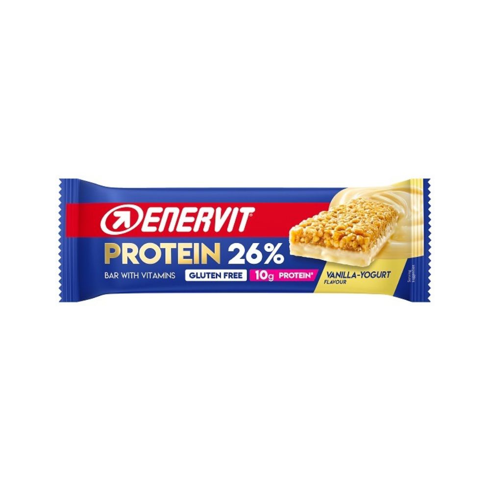 Enervit Sport Prot Bar 26% Vanilla - Yogurt 40 g Senza Glutine