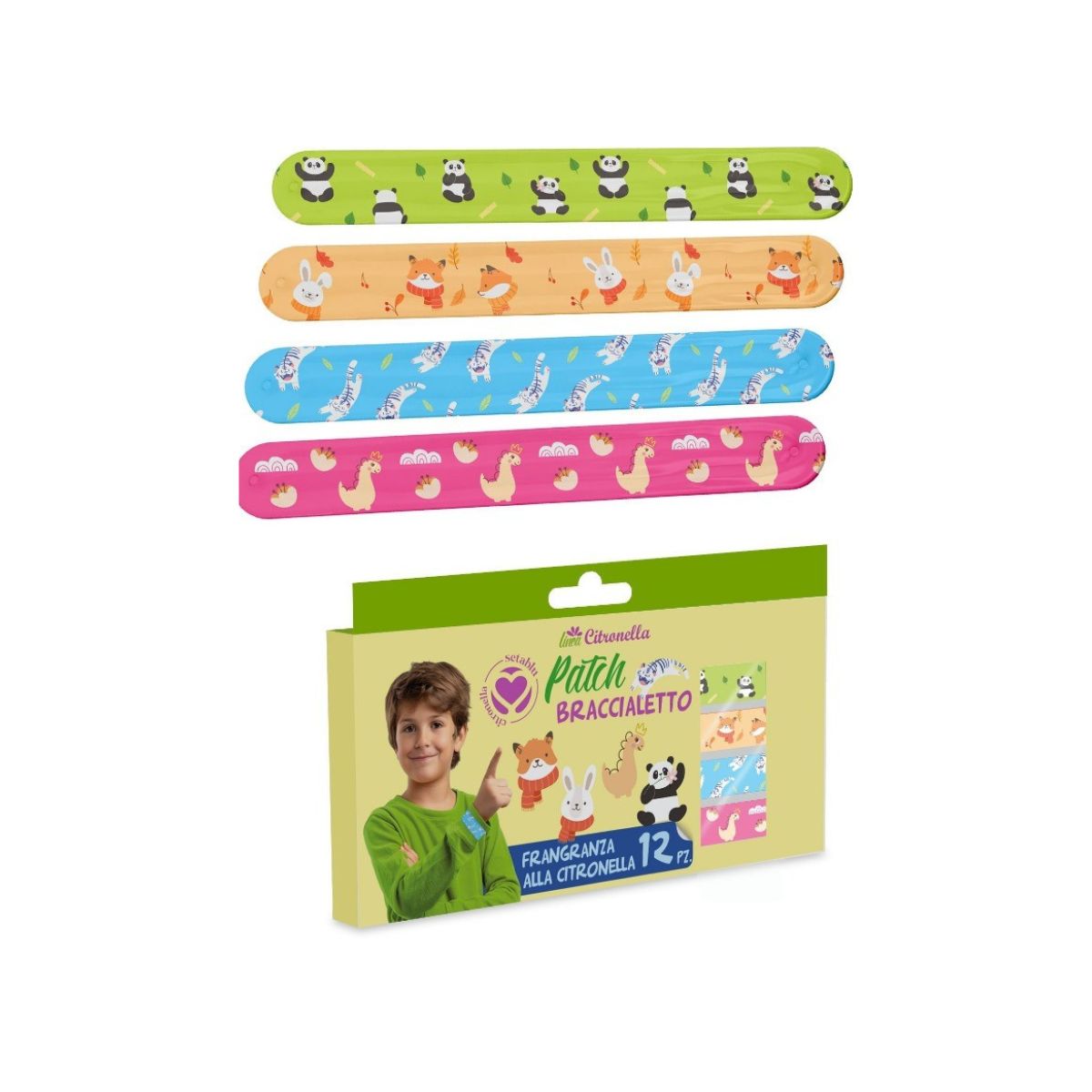 Setablu linea Citronella Patch Bracialetto 12 pezzi