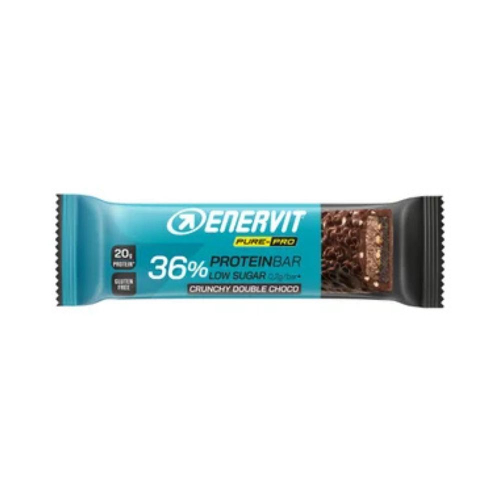 Enervit Pure Pro Bar 36% Double Choco 55 G Senza Glutine
