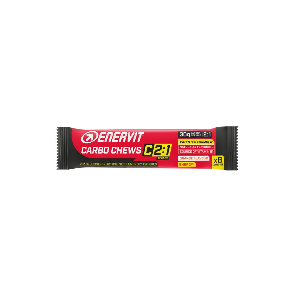 Enervit Carbo Chews C 2:1 Caramelle gommose Gusto Arancia 34 G