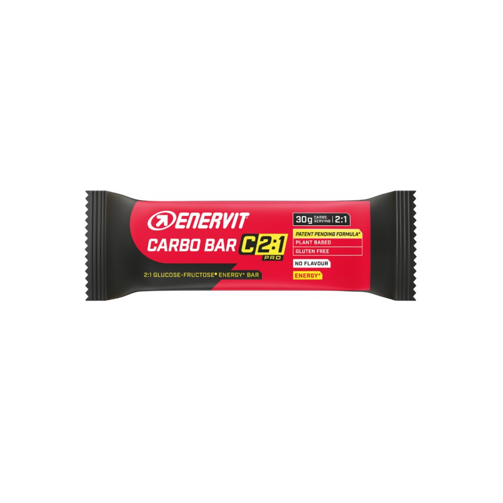Enervit Carbo Bar C2:1 Pro, Barretta Senza Gusto 45g