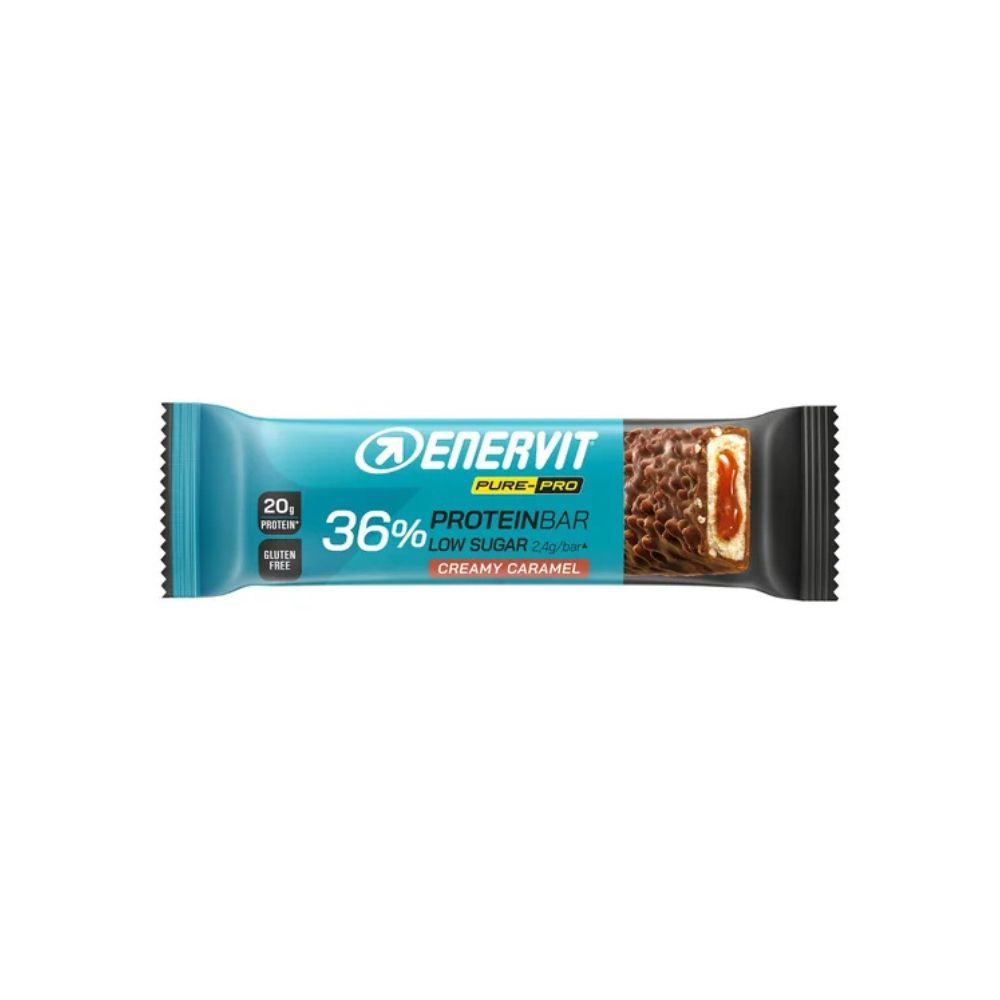 Enervit Pure Pro Bar 36% Caramel 55 G Senza Glutine