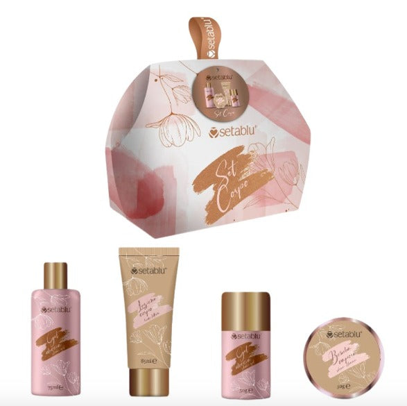 Setablu Set Donna + Gel Doccia +Deodorante +Lozione Corpo Idea Regalo