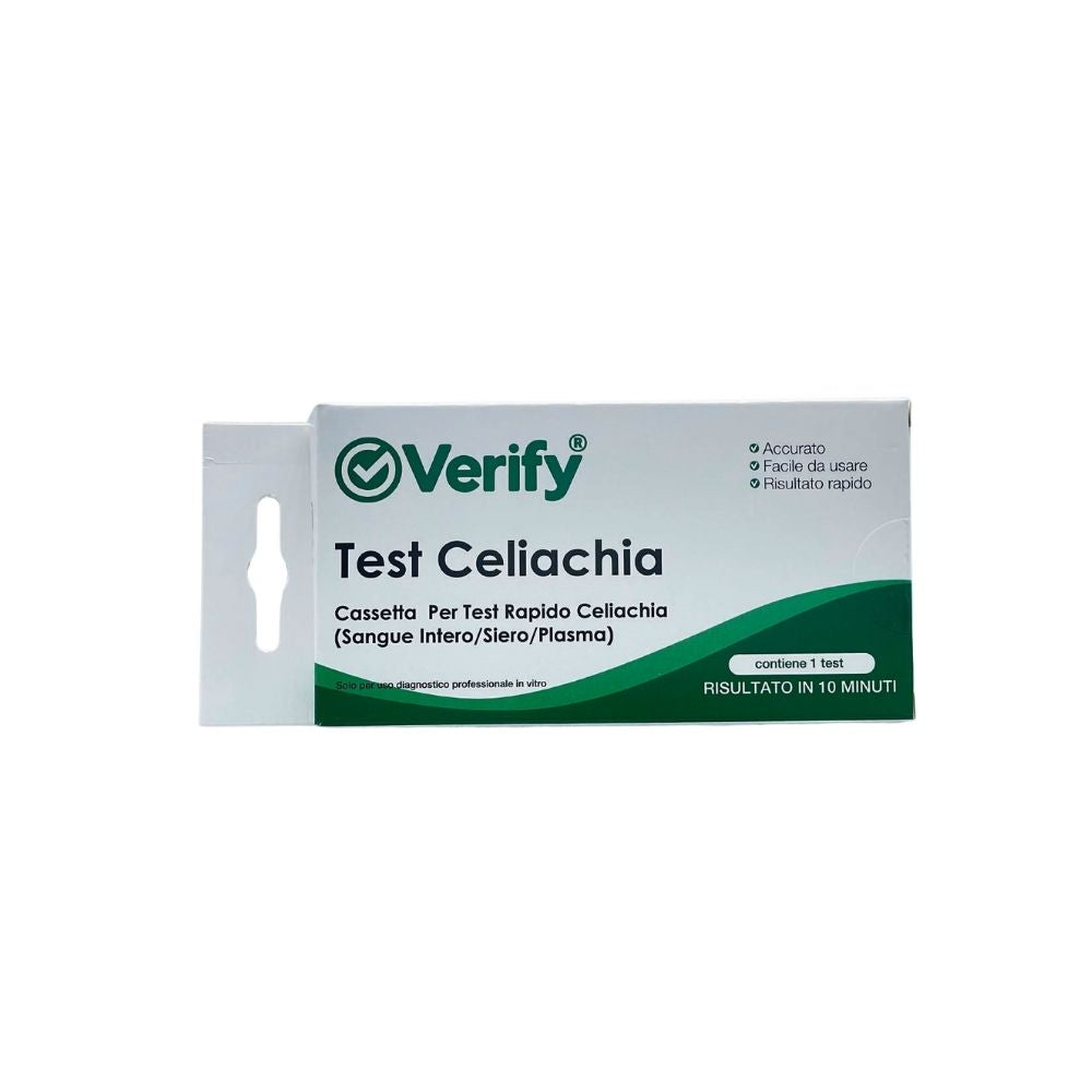 Verify test Rapido Celiachia IgA anti-tTG – Rilevazione in Sangue