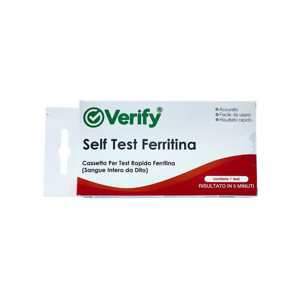 Verify Self Test Ferritina - Autodiagnosi Anemia da Carenza di Ferro