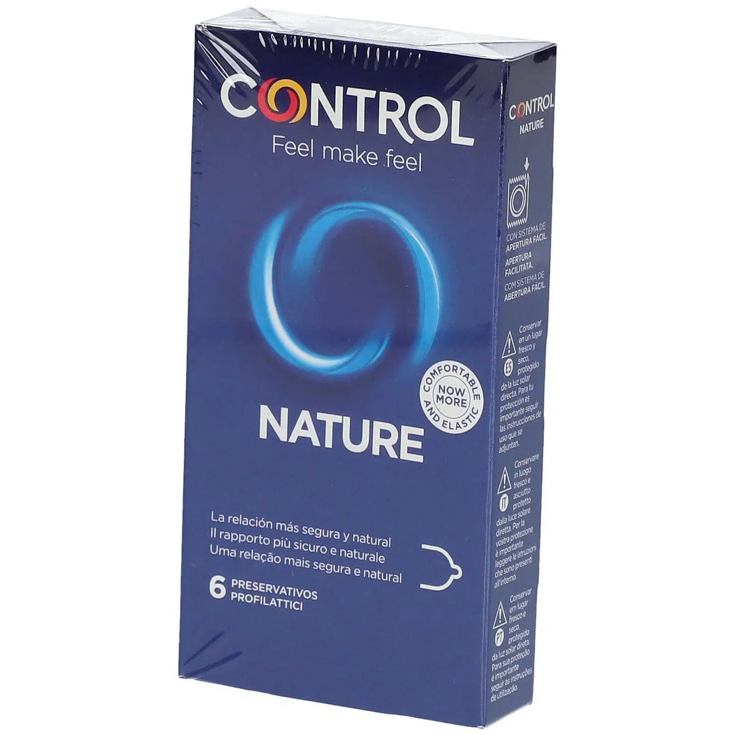 Control Nature 2.0 – Preservativi in Lattice Naturale (6 pezzi)