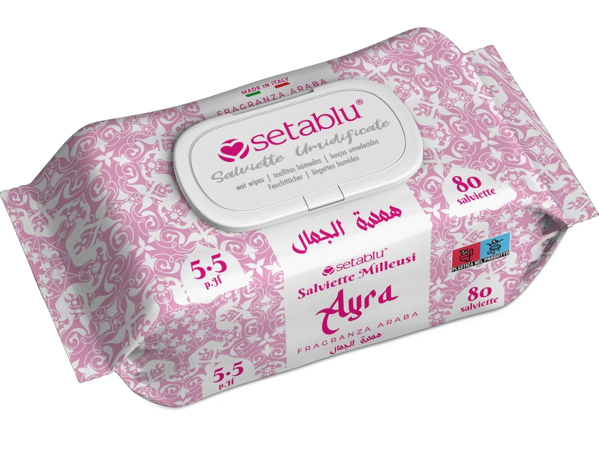 Setablu Salviette Umidificate Ayra 80 pezzi