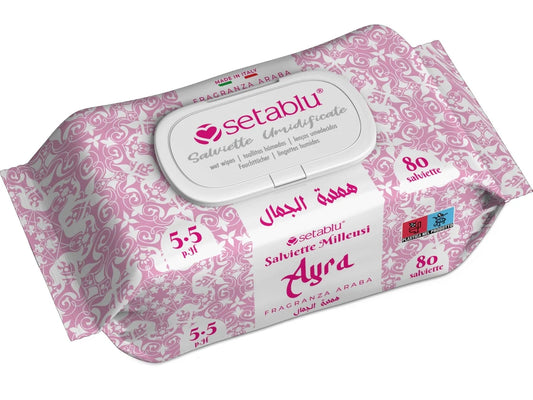 Setablu Salviette Umidificate Ayra 80 pezzi