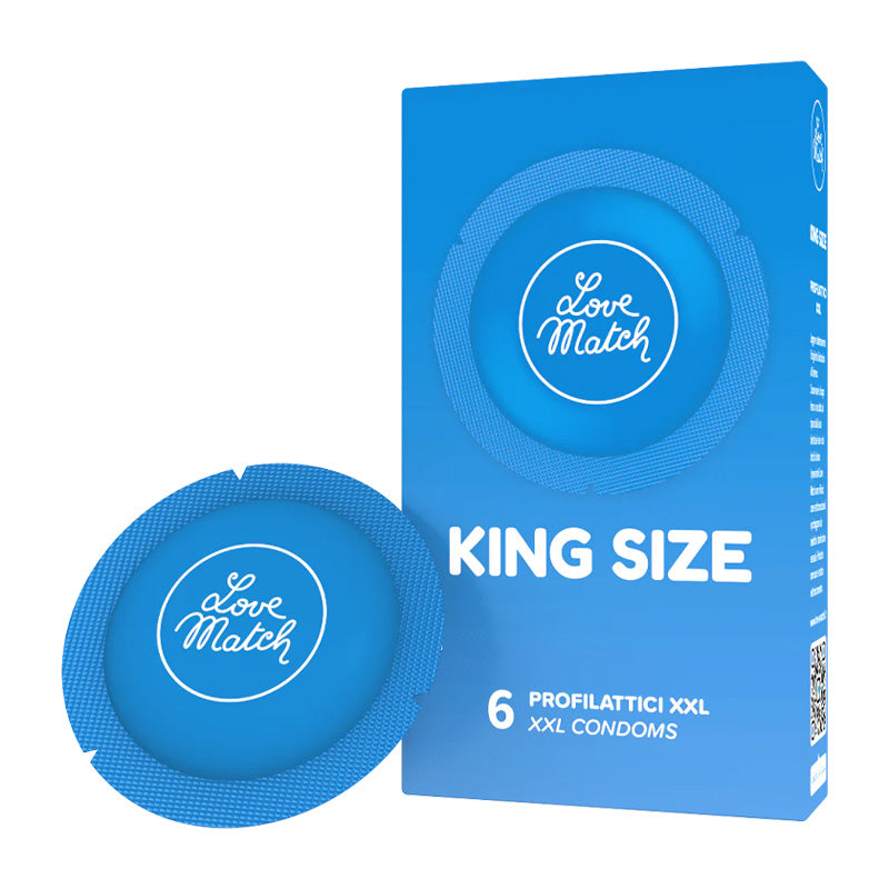 Love Match Profilattico King Size XXL 6 pezzi