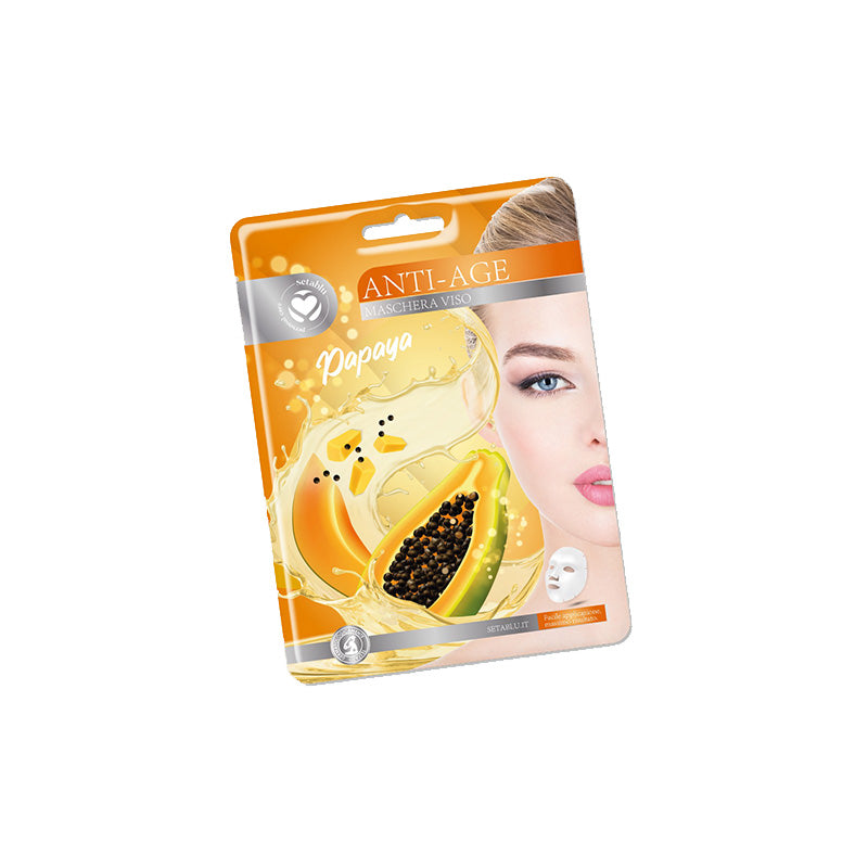 SetaBlu Maschera Viso Anti-Age Papaya