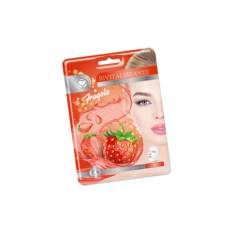 SetaBlu Maschera Viso Rivitalizzante Fragola