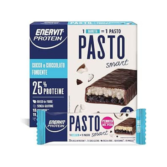 Enervit Protein Pasto Smart Cocco Ciok 6 Barrette da 55g