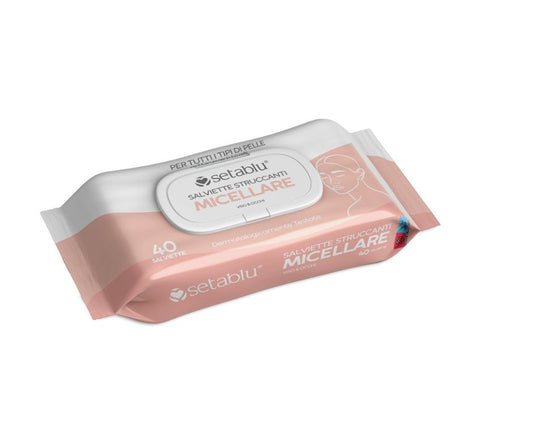 Setablu salviette struccanti acqua micellare 40 pezzi