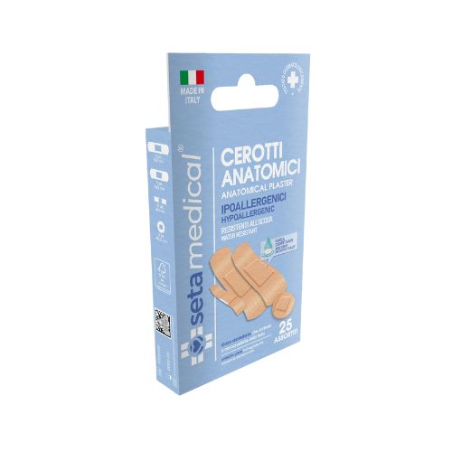 Setablu cerotti anatomici ipoallergenici 25 pezzi