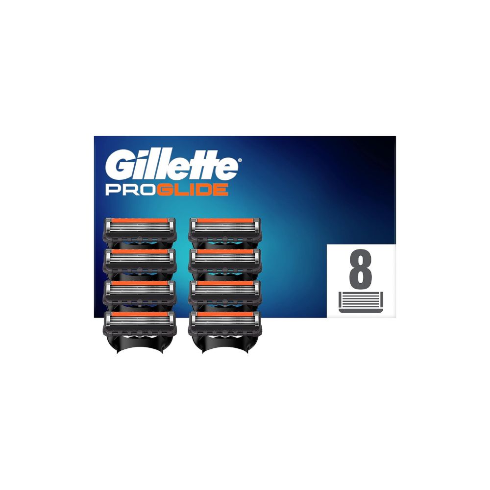 Gillette ProGlide Lamette da Barba Confezione da 8 ricambi da 5 Lame