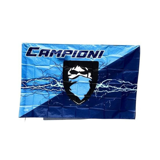 Rebirth20 Bandiera “Campioni d’Italia” Napoli 130x200 cm – Azzurra e Blu