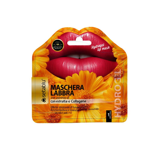SetaBlu Maschera Labbra con estratto di Calendula e Collagene