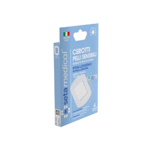Setablu Cerotti Ipoallergenici Grande formato 4 Cerotti 7,5x10 cm