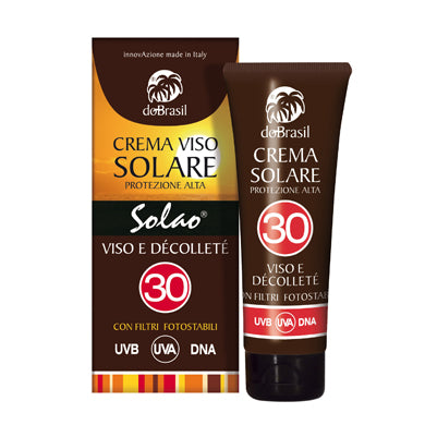 doBrasil Crema Solare Protettiva Viso e Décolleté SPF 30 75ml