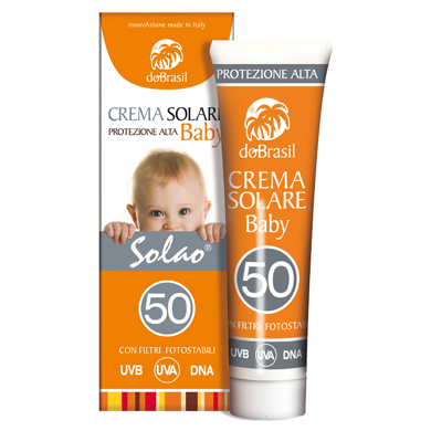 doBrasil Crema Solare Bambini Filtro Protezione Spf50 100ml