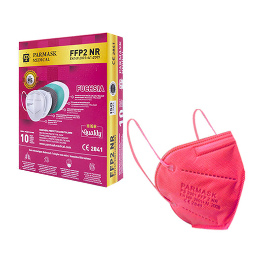 Parmask Mascherina Ffp2 Fucsia 10pz