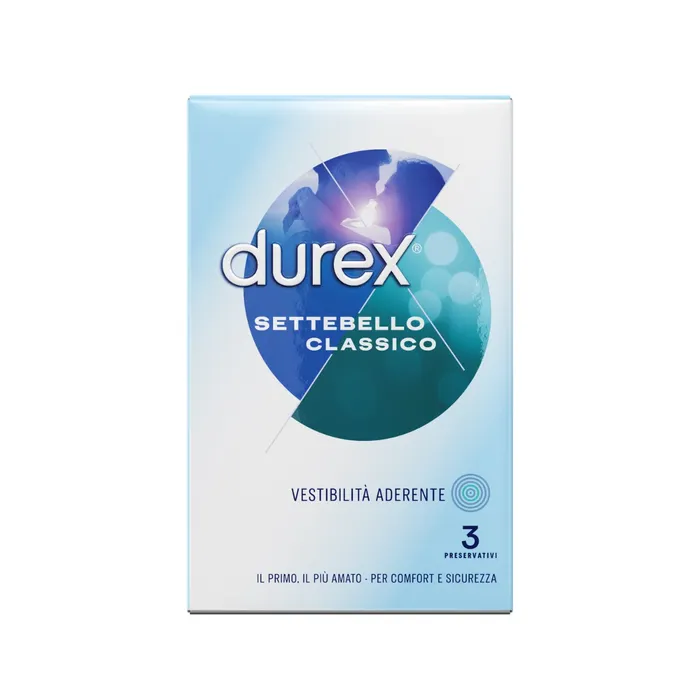 Durex Profilattico Settebello Classico 3 Pezzi