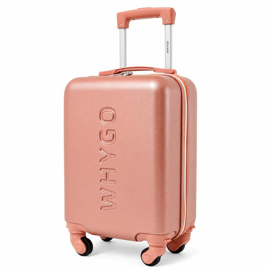 WhyGo Trolley 40x30x20 Bagaglio a Mano colore Cipria