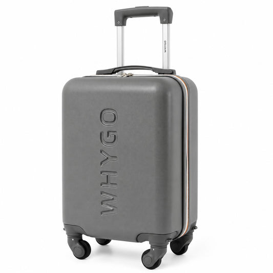 WhyGo Trolley 55x40x20 Bagaglio a Mano colore Grigia