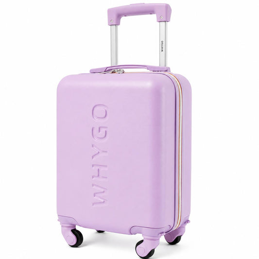 WhyGo Trolley 40x30x20 Bagaglio a Mano colore Lilla
