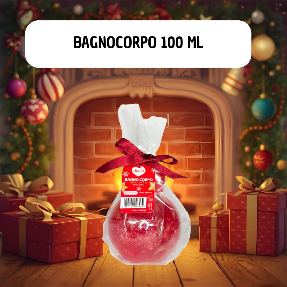 Dealo Bagno Corpo 100 ml Profumazione Christmas Pine Idea Regalo Natale