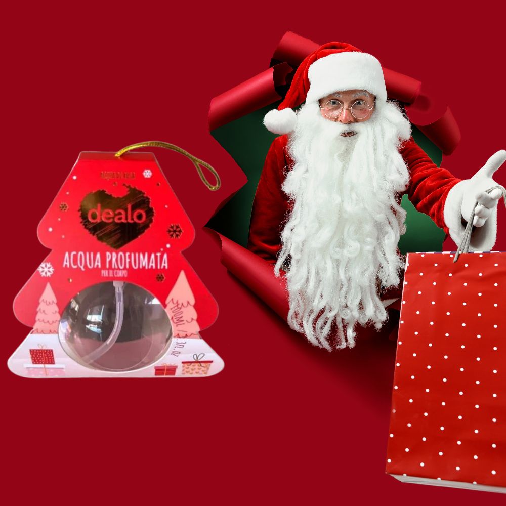 Dealo Acqua Profumata per il Corpo 100ml Confezione ad Albero Idea Regalo
