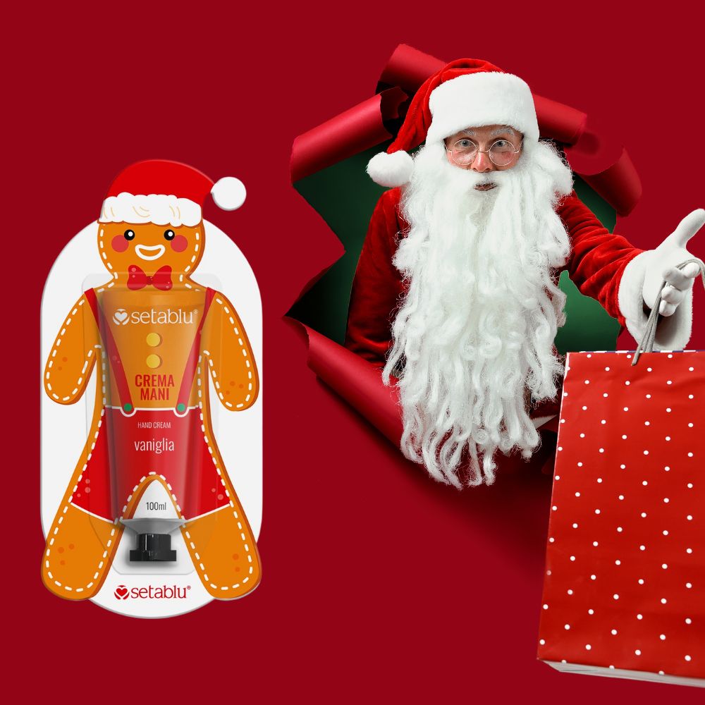 Setablu Crema Mani Vaniglia 100ml Edizione Natalizia Gingerbread idea regalo