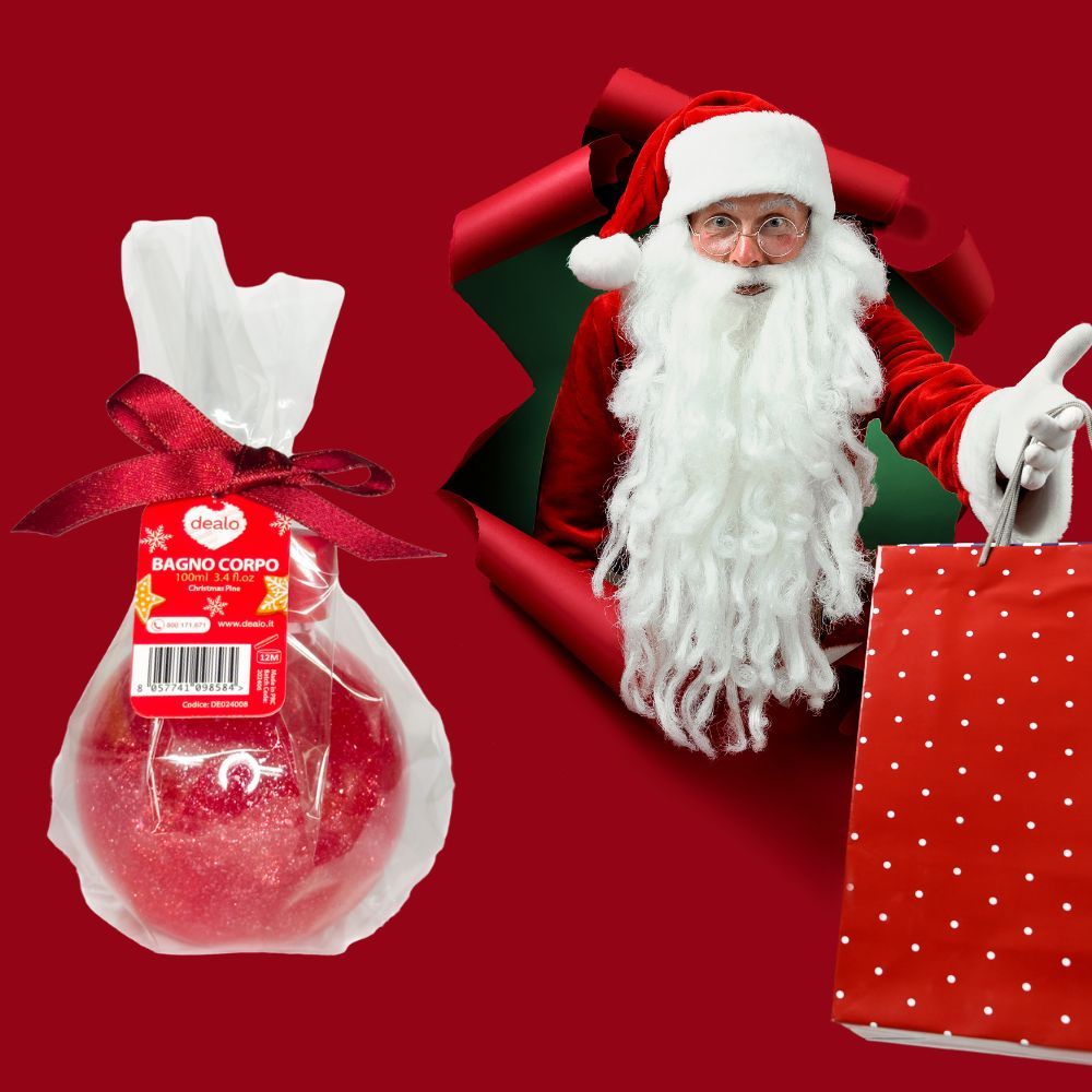 Dealo Bagno Corpo 100 ml Profumazione Christmas Pine Idea Regalo Natale