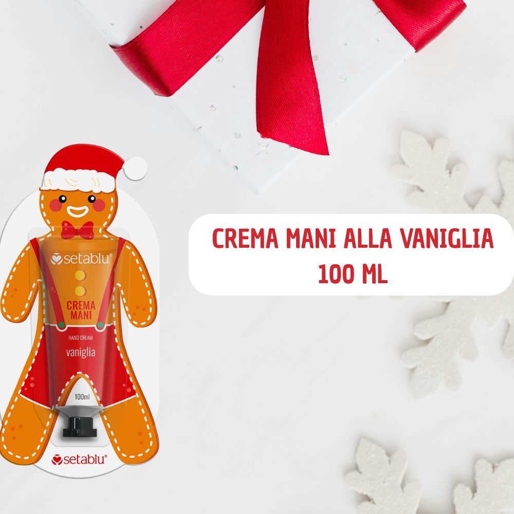 Setablu Crema Mani Vaniglia 100ml Edizione Natalizia Gingerbread idea regalo