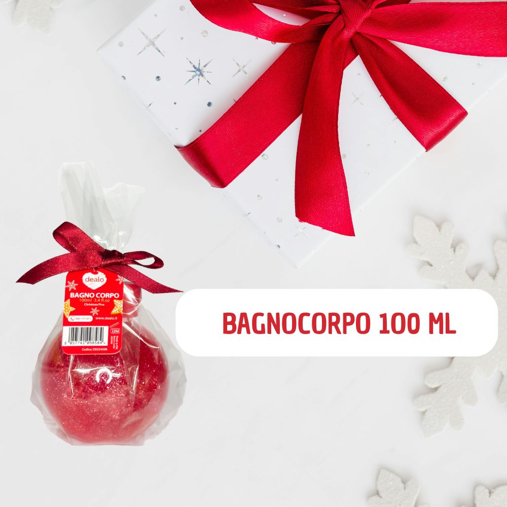Dealo Bagno Corpo 100 ml Profumazione Christmas Pine Idea Regalo Natale