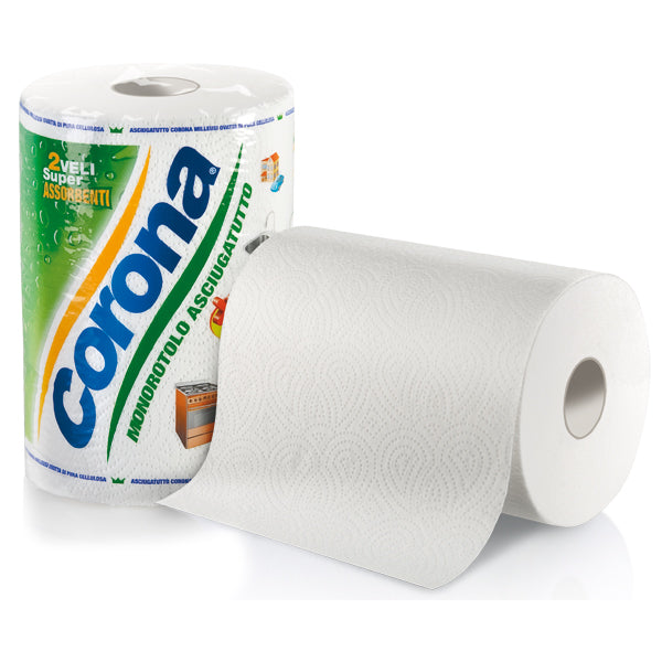 Corona Bobina Monorotolo Asciugatutto 250 Strappi