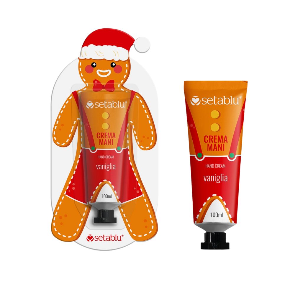 Setablu Crema Mani Vaniglia 100ml Edizione Natalizia Gingerbread idea regalo