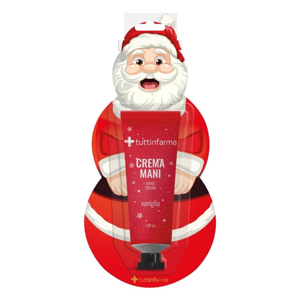 Tuttinfarma Crema Mani alla Vaniglia, 100 ml, Edizione Natalizia