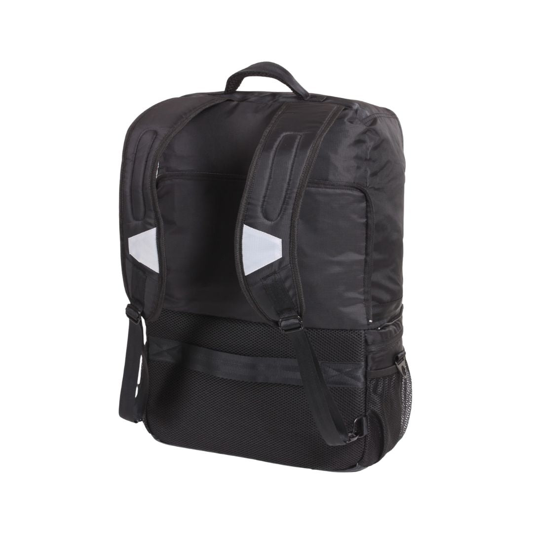 Cabin Go 5565 - Zaino da Cabina bagaglio a mano 55x40x20 Trasformabile in Borsa con Tracolla - Nero