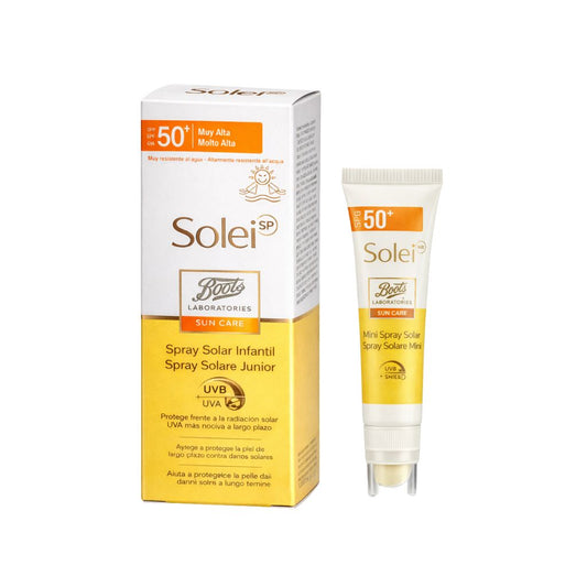 Boots Solei Duo Solare UVR SPF 50+ Protezione Alta 20+2 ml