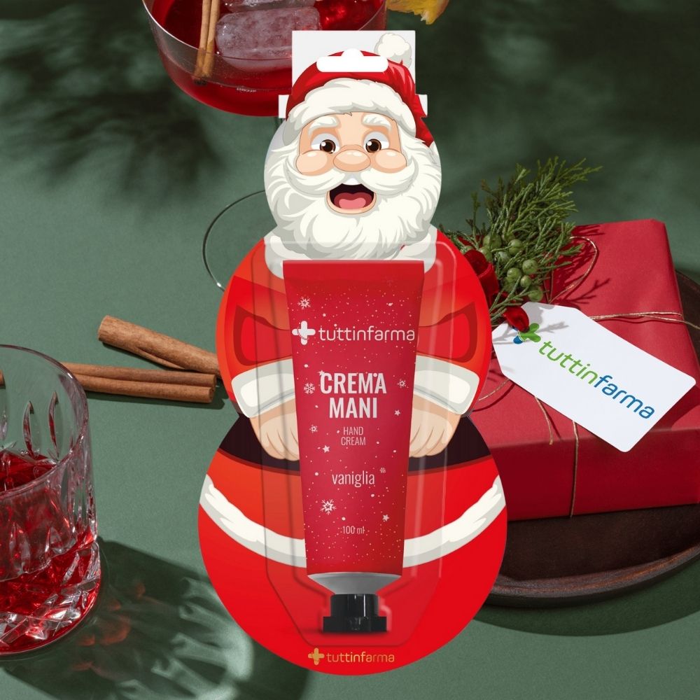 Tuttinfarma Crema Mani alla Vaniglia, 100 ml, Edizione Natalizia